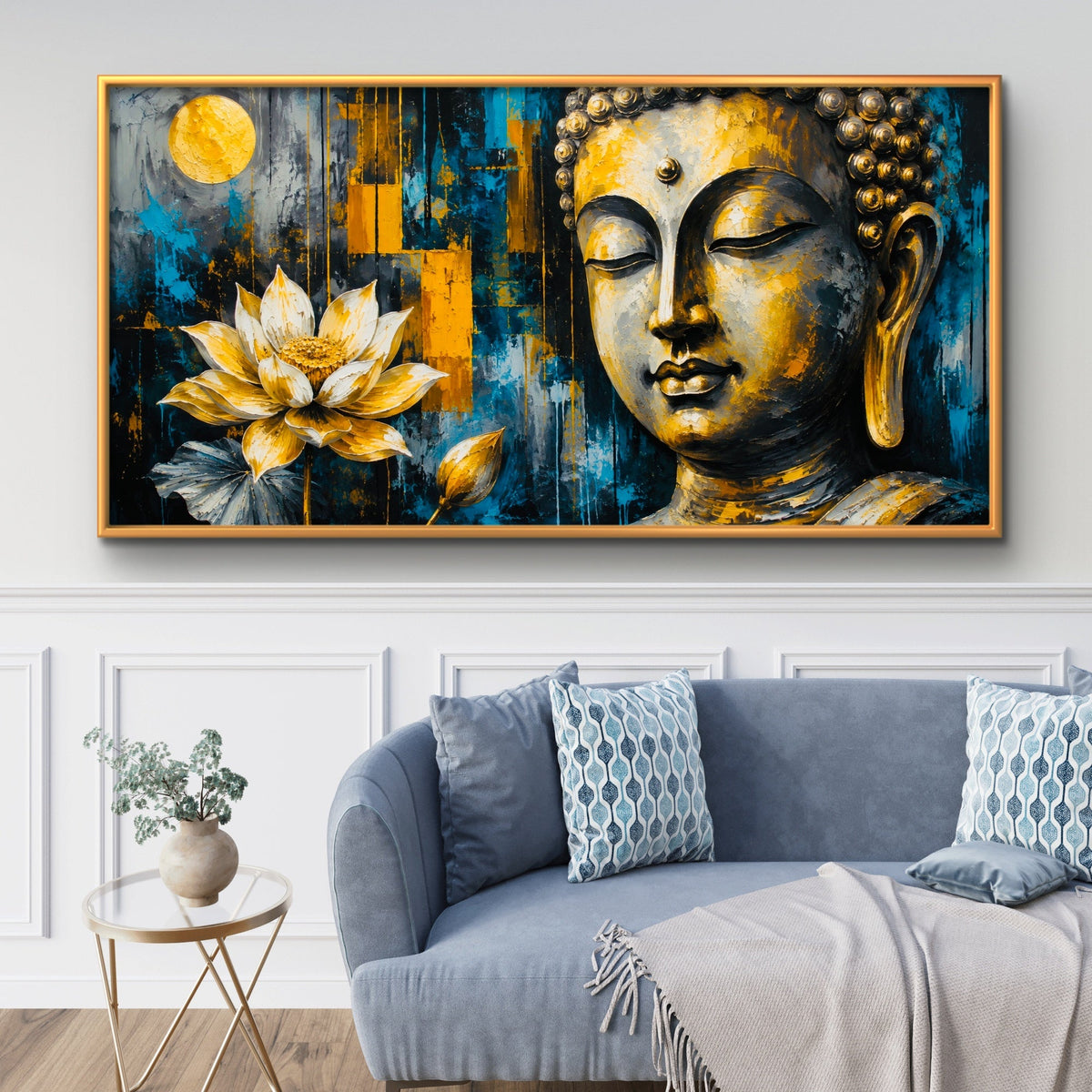 Lord Buddha Premium Canvas Painting