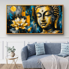 Lord Buddha Premium Canvas Painting